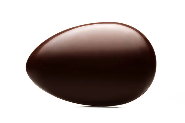 Ein Fondant Aus Eierschokolade Mit Weißem Hintergrund — Stockfoto