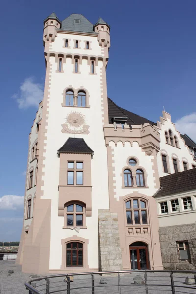 Vue Panoramique Sur Architecture Majestueuse Château Médiéval — Photo