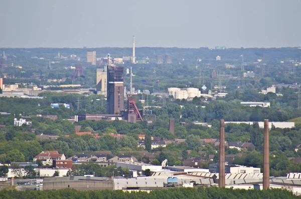 Vista Región Del Ruhr Desde Tetraeder Bottrop —  Fotos de Stock