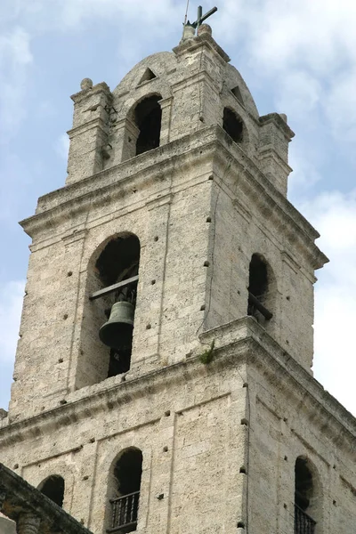 Campanile Basilica Menor San Francisco Assisi — Foto Stock