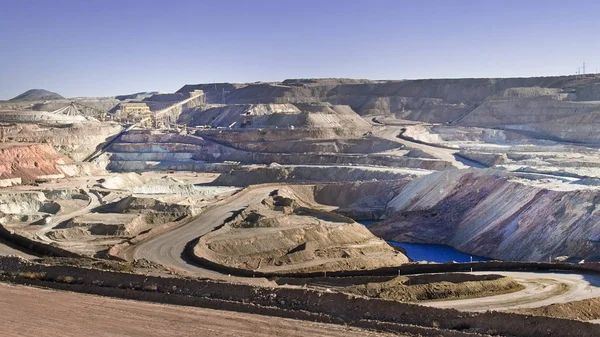 チリの銅採掘 コキンボ地方の鉱山 — ストック写真