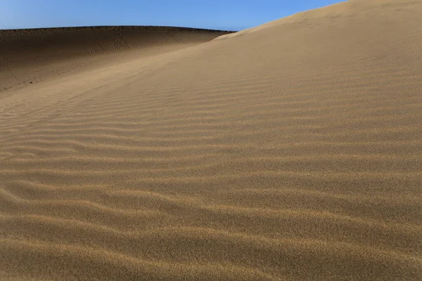 Αμμόλοφοι Του Maspalomas Στα Καναρίνια Νησιά Της Ισπανίας — Φωτογραφία Αρχείου