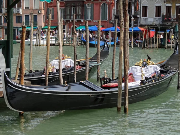 Gondoles Sur Grand Canal Venise Italie — Photo