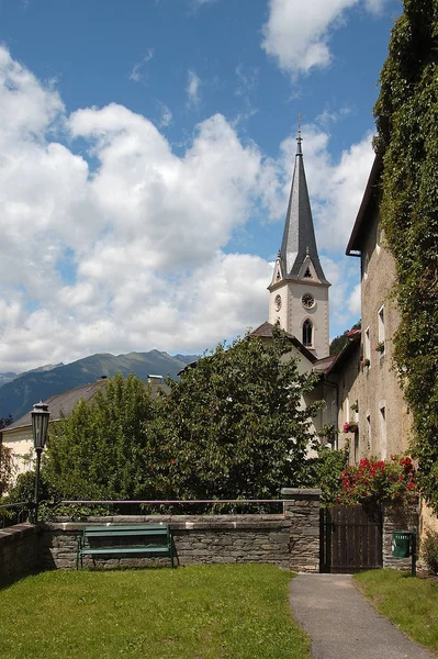 Vue Panoramique Vieille Église — Photo