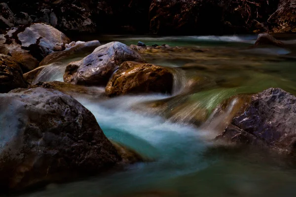 Güzel Alpler Manzarasının Manzarası — Stok fotoğraf