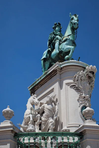 Lissabon Ist Portugals Hügelige Küstenhauptstadt — Stockfoto