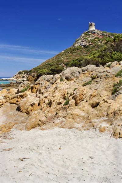 Vista Sulle Scogliere Sul Mare — Foto Stock