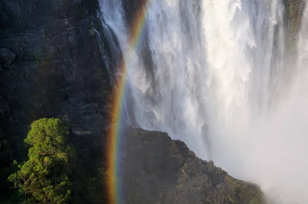 Vista Panorâmica Paisagem Majestosa Com Cachoeira — Fotografia de Stock