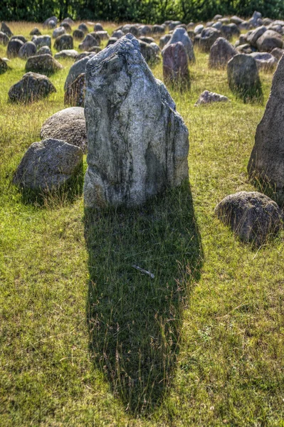 Steine Auf Einer Wiese Kamienie Polu — Zdjęcie stockowe