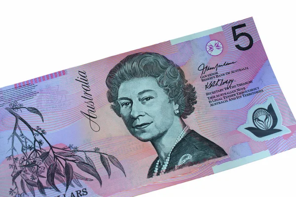 Dollarsedel Pengar Australisk Dollar — Stockfoto