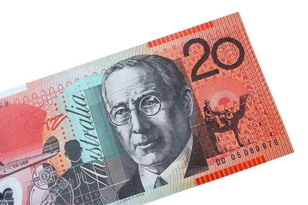 Banknot Pieniądze Dolar Australijski — Zdjęcie stockowe