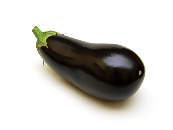 Paarse Aubergine Plantaardige Voeding — Stockfoto