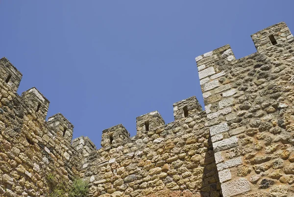 Muro Del Castillo Lagos Sur Portugal — Foto de Stock