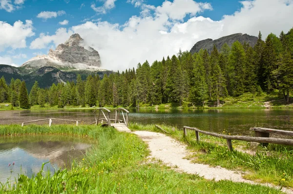 Vista Panorámica Del Majestuoso Paisaje Dolomitas Italia —  Fotos de Stock