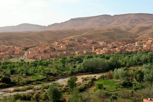 Wioska Glinowa Maroko — Zdjęcie stockowe