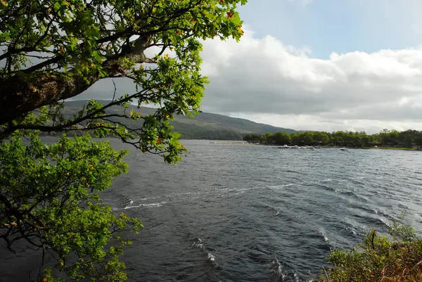 Scotland Highlands Loch Lomond — стоковое фото