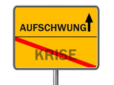 View of modern road sign  clipart