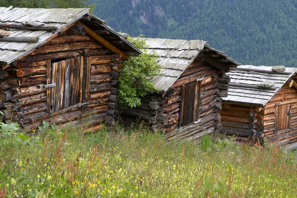 Cabana Montanha Sul Tirol — Fotografia de Stock