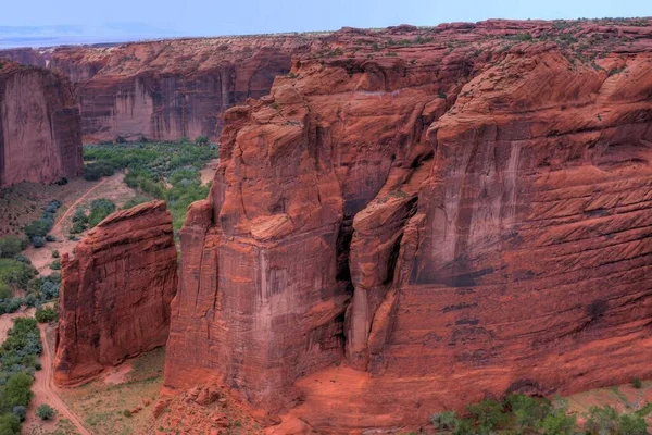 Canyon Chelly Entrée Nation Navajo — Photo
