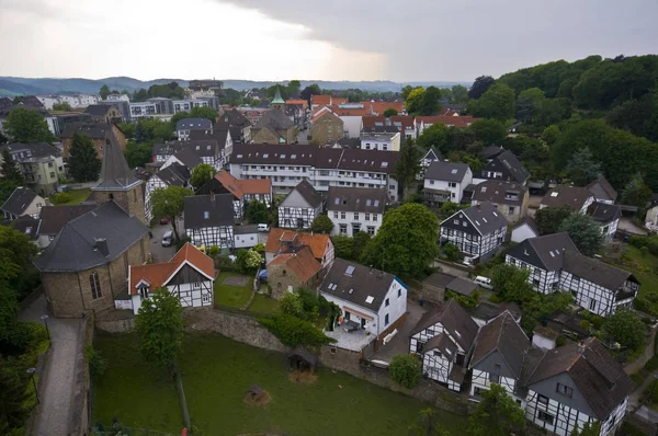 Vista Hattingen Castelo Blankenstein — Fotografia de Stock