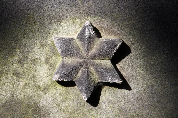 Estrella Una Piedra Seria — Foto de Stock