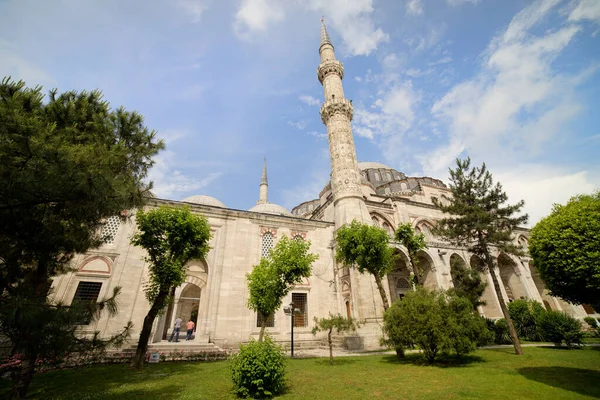 Mesquita Príncipe Turco Sehzade Mehmet Camii Bela Paisagem Istambul Turquia — Fotografia de Stock