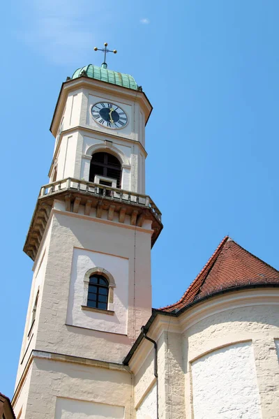 Fachada Igreja Cidade — Fotografia de Stock