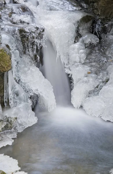 경관의 얼음처럼 차가운 — 스톡 사진