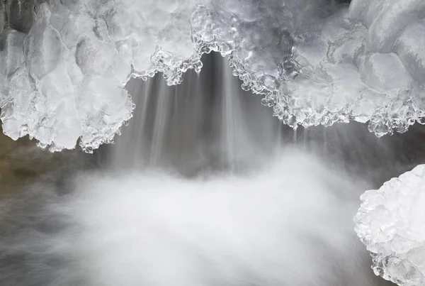 경관의 얼음처럼 차가운 — 스톡 사진