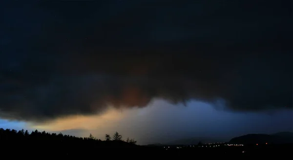 Blitz Himmel Klimawandel — Stockfoto