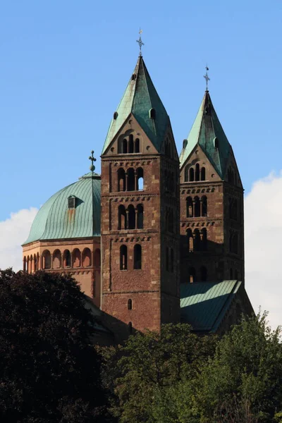 Mparatorluk Katedral Speyer Mimarisi — Stok fotoğraf