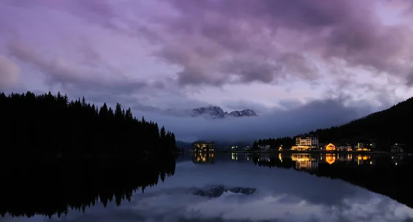 Lago Misurina 756 Dolomiti Italien — Stockfoto