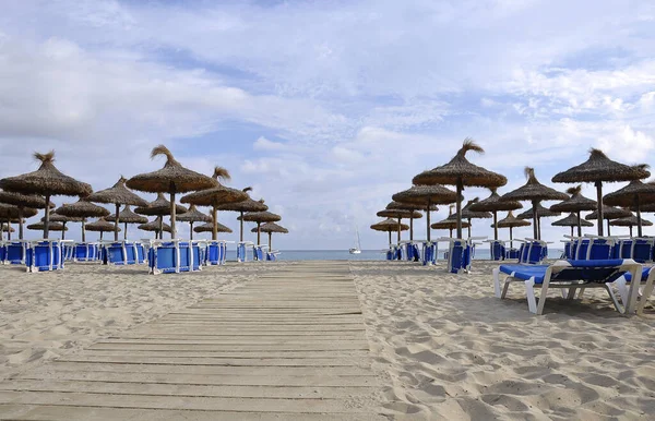 Sandy Beach Mallorca — Stok fotoğraf