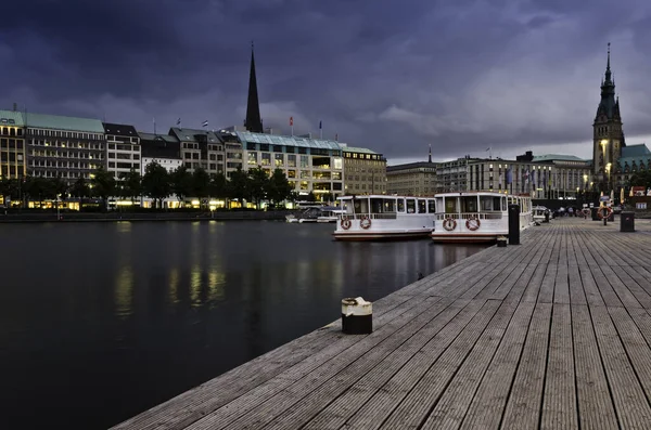 함부르크에서 열리는 스티에그 — 스톡 사진