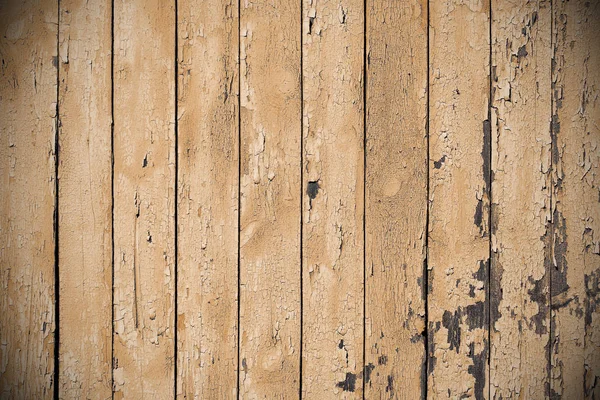 Textur Holzwand Mit Alter Farbe — Stockfoto