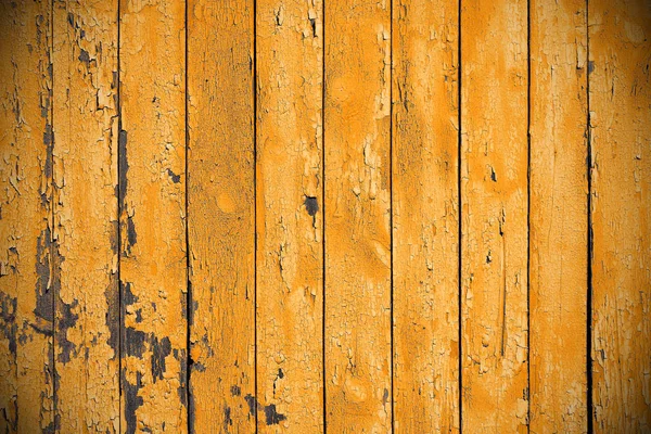 Textura Parede Madeira Com Tinta Antiga — Fotografia de Stock