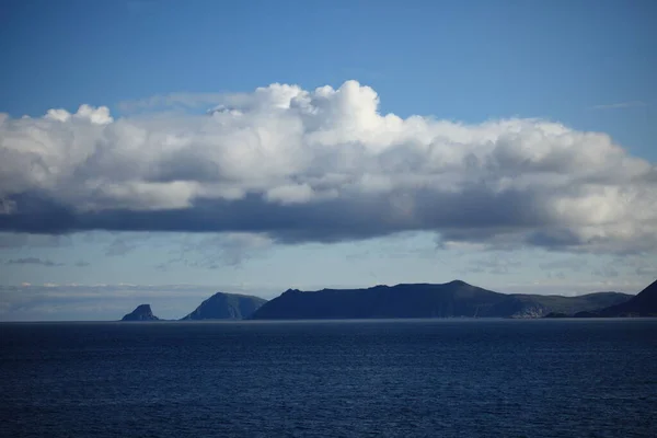 Noruega Sobre Paisagem Natural Fundo — Fotografia de Stock