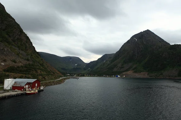 Noruega Sobre Naturaleza Paisaje Fondo — Foto de Stock