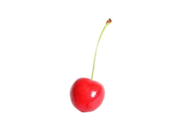 Fresh Tasty Cherries Background Close — Stock Photo, Image