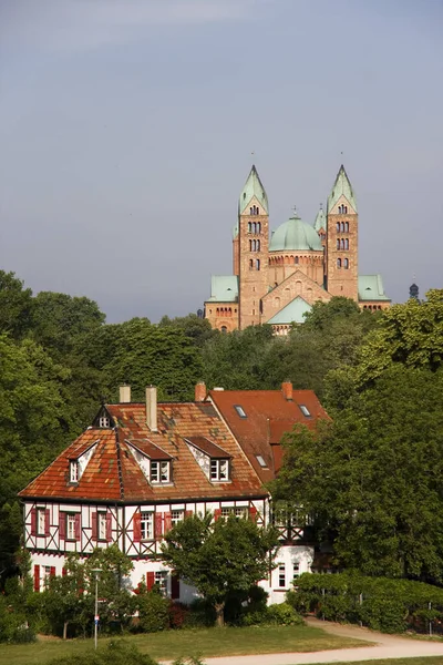Αυτοκρατορική Αρχιτεκτονική Speyer Καθεδρικό — Φωτογραφία Αρχείου