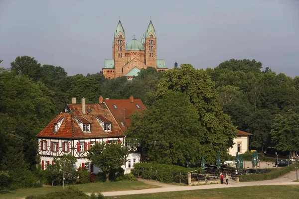 Mparatorluk Katedral Speyer Mimarisi — Stok fotoğraf