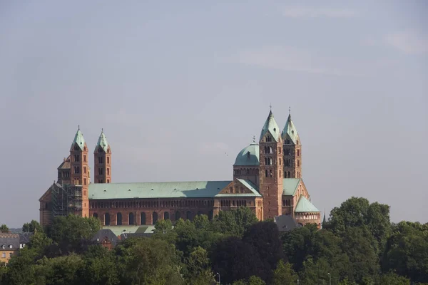 Cesarska Architektura Speyer Katedry — Zdjęcie stockowe