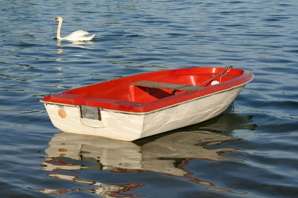 Een Kleine Boot Zee — Stockfoto