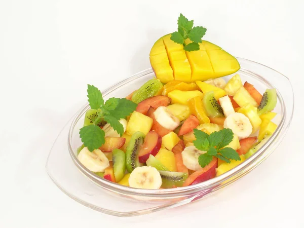 Salada Fruta Saborosa Saudável — Fotografia de Stock