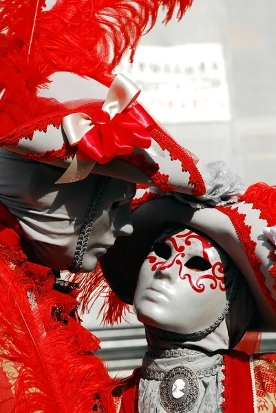 2011年意大利威尼斯狂欢节面具 — 图库照片