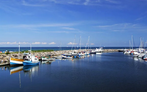 Scenic View Beautiful Harbor — Stock Photo, Image