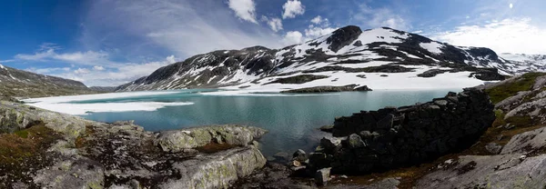 Lago Montagna Norway — Foto Stock