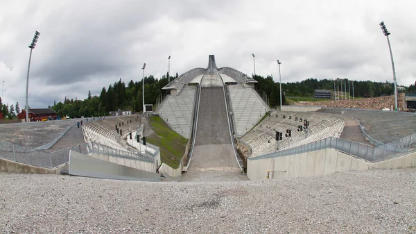 Skisprong Bij Holmenkollen Oslo — Stockfoto