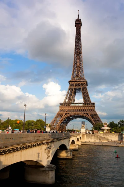 Eiffelturm Paris Ille France Frankreich — Stockfoto