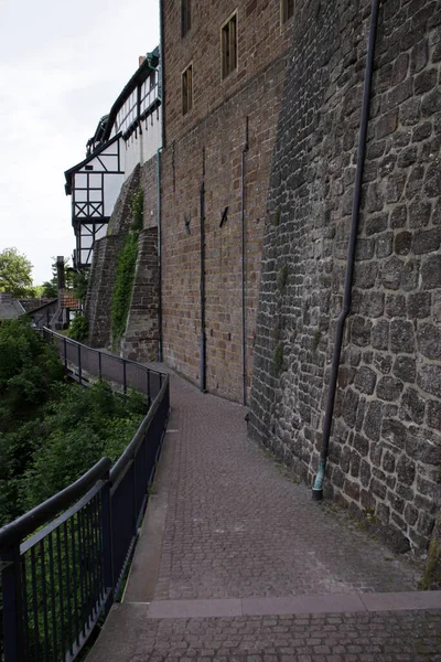 Wartburg Acima Eisenach — Fotografia de Stock